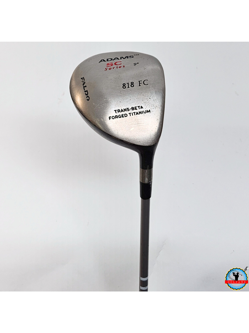 Adams SC Series 9° Driver 818 FC Faldo Firm-Flex Graphite Shaft RH 44"